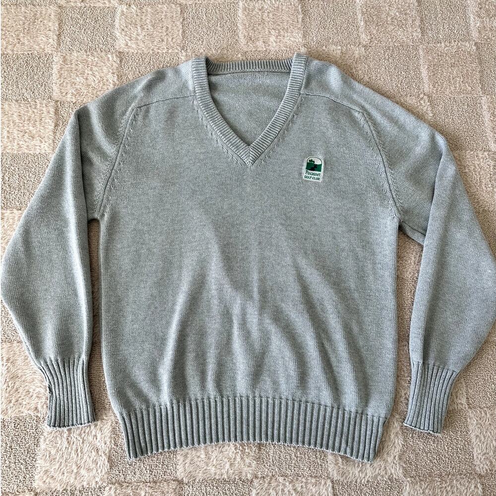 Vintage V-Neck 80's Pocasset Golf Club Sweater